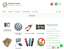 Tablet Screenshot of culturegrow.com